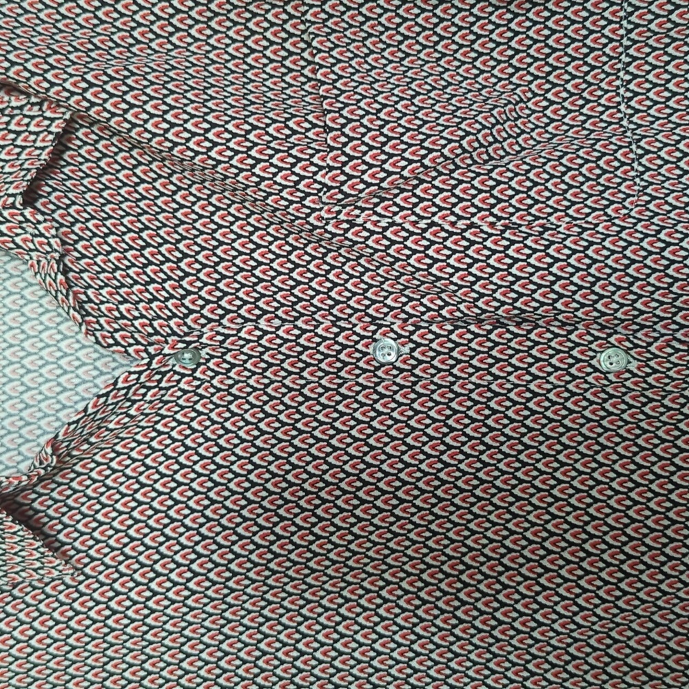 Soft Soft Joie Button Down Blouse Medium - image 2